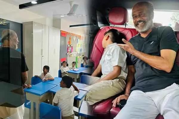 rajini grand son news